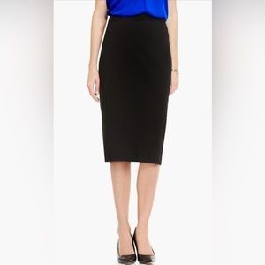 Vince Camuto Slip On Pencil Skirt, Black; Size Small